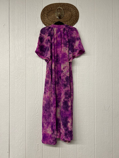 Crepe Sari Summer Woodstock Duster 0626 199