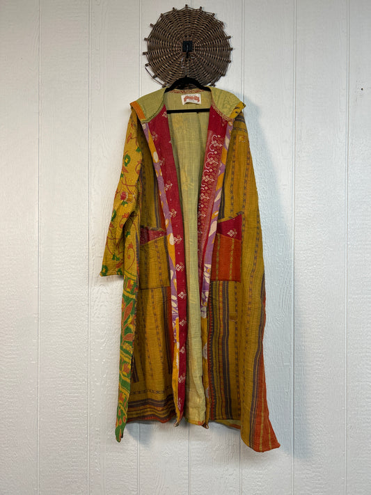 Fine Kantha Rising Sun Coat 1026 166