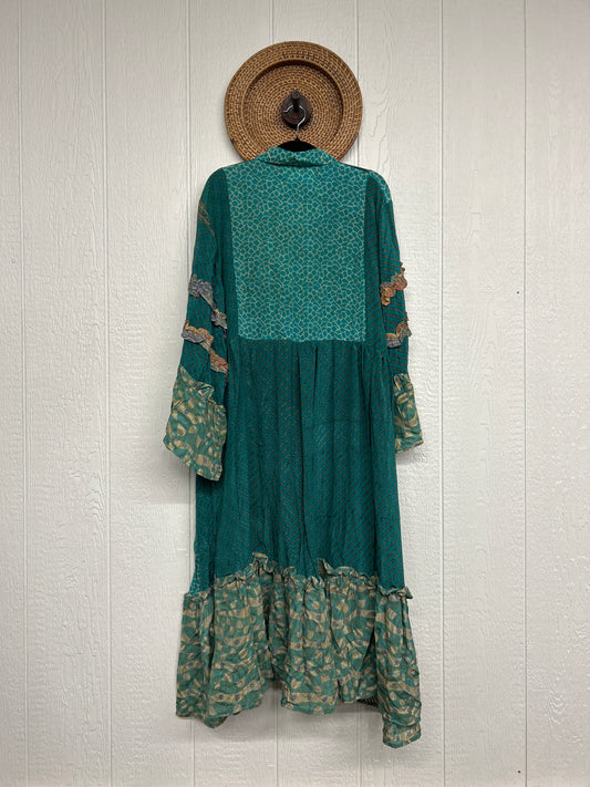 Crepe Sari Rhiannon Duster Dress 0226 150