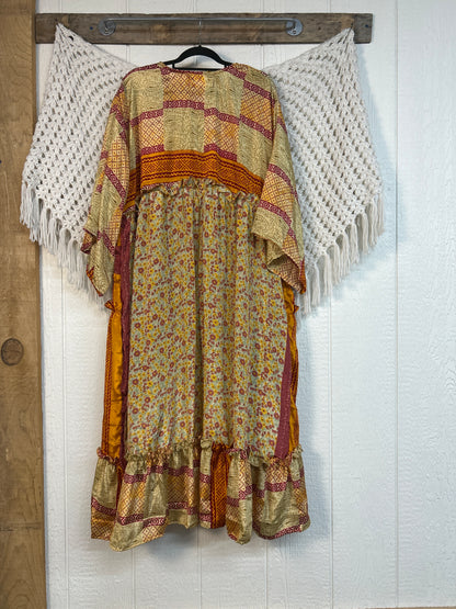 Rasgulla Sari Rhiannon Kimono 0826 018