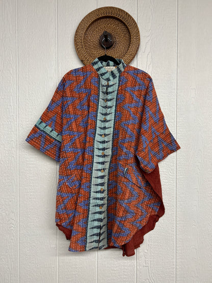 Pareo Kantha Free To Be Button-Down 0426 217