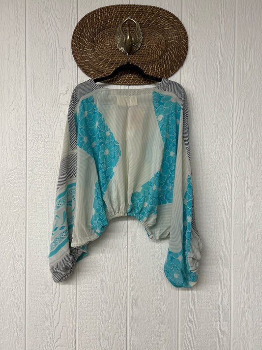 Crepe Sari Luna Crop Top 0126 245