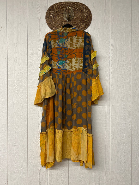 Crepe Sari Rhiannon Duster Dress 0226 010