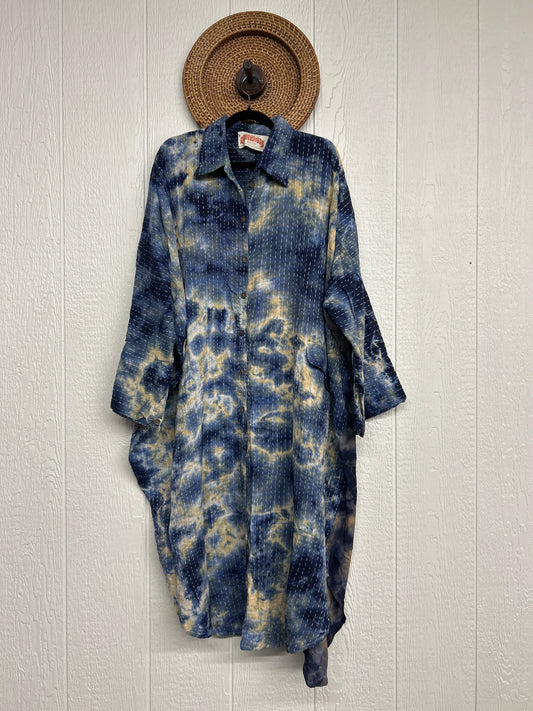 Pareo Kantha Free To Be Longsleeve Maxi 0526 035