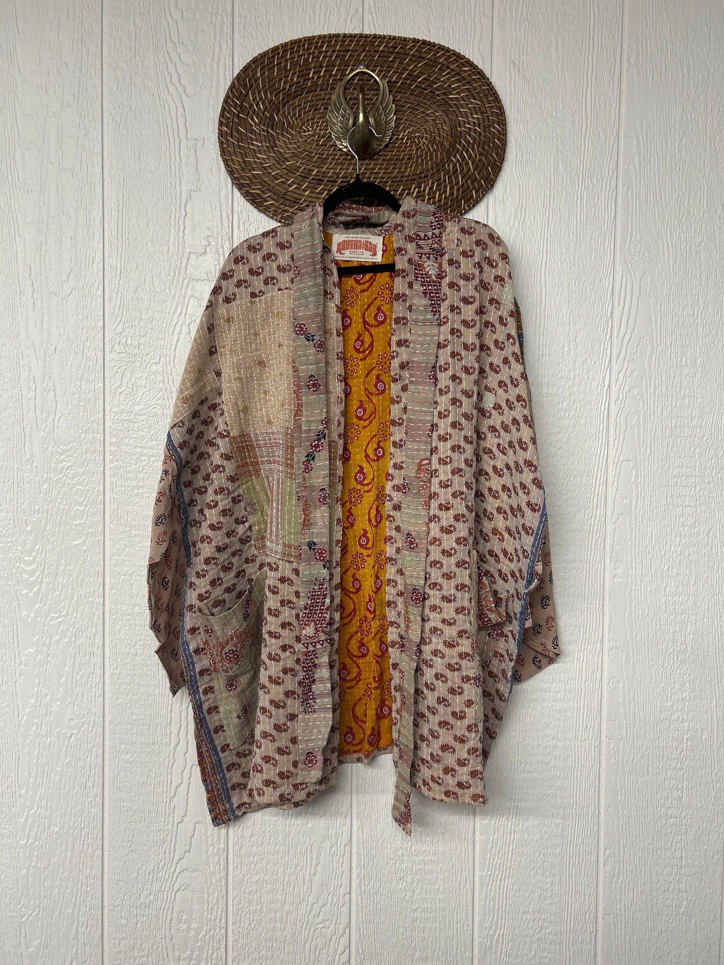Pareo Kantha Shortie Majestic Kimono 0326 072