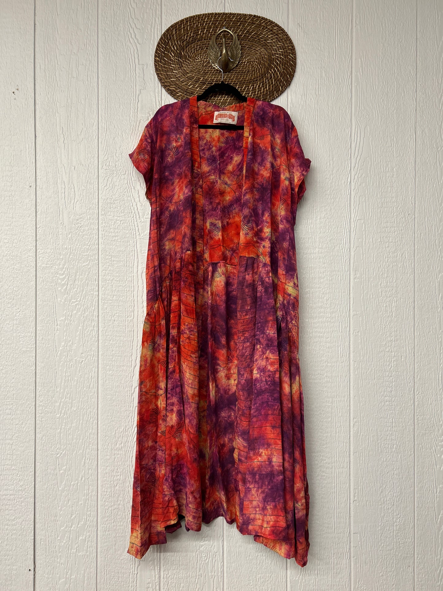 Crepe Sari Summer Evermore Kimono 0726 111
