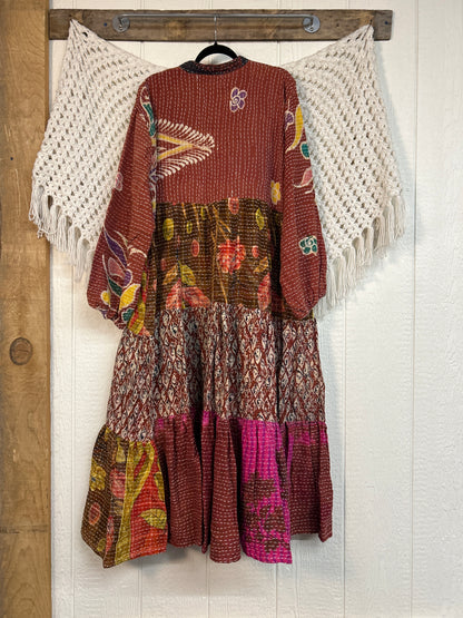 Pareo Kantha Luminous Maxi Dress 0126 284