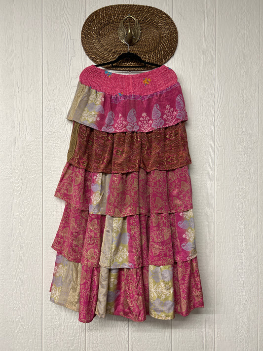 Rasgulla Sari Venus Ruffle Maxi 1125 070