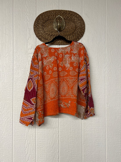 Pareo Kantha Wanderer Pocket Crop Top 0226 149