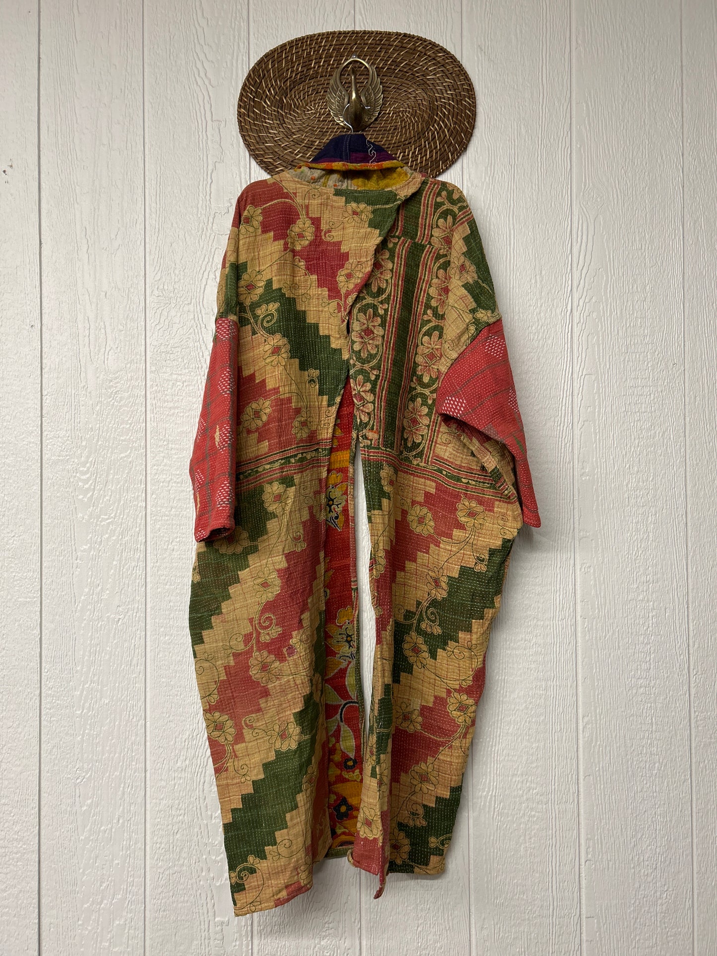 Fine Kantha Cowl Split Pullover 1225 079