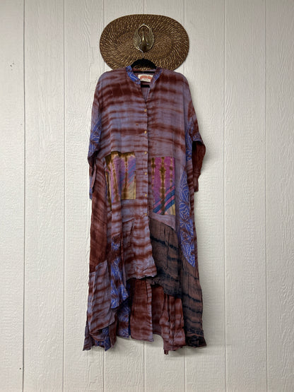 Crepe Sari Dahlia Duster Dress 0326 255