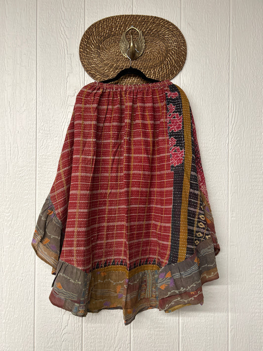 Pareo Kantha Wild Rose Skirt 0426 060