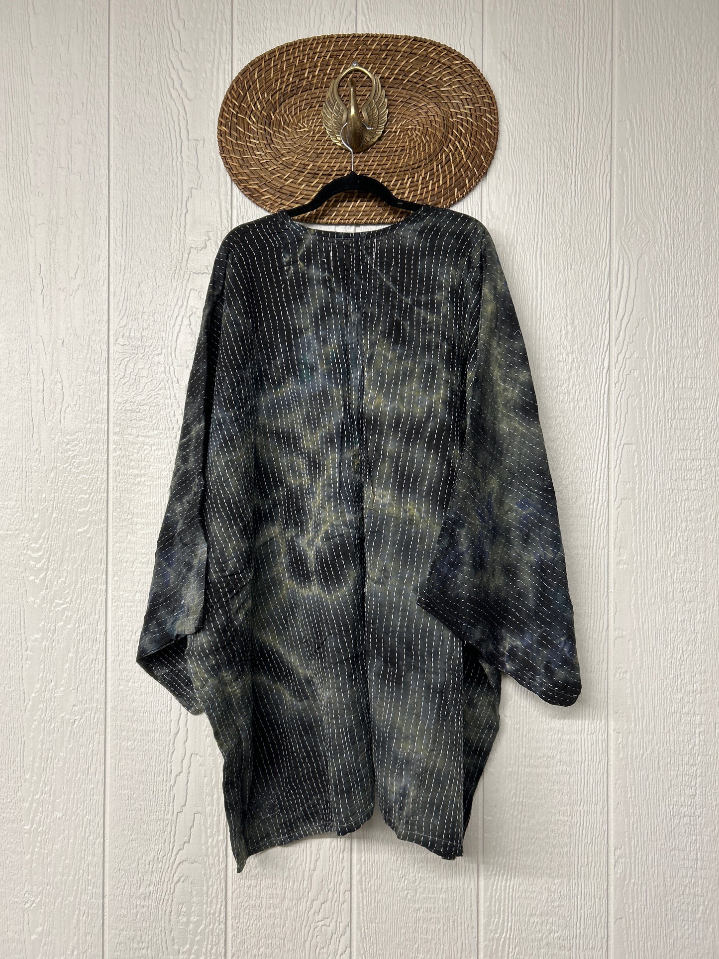 RETAIL Pareo Kantha Gaia Button-Down Kimono 0526 056