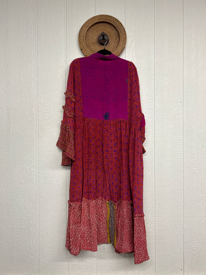 Crepe Sari Rhiannon Duster Dress 0226 216