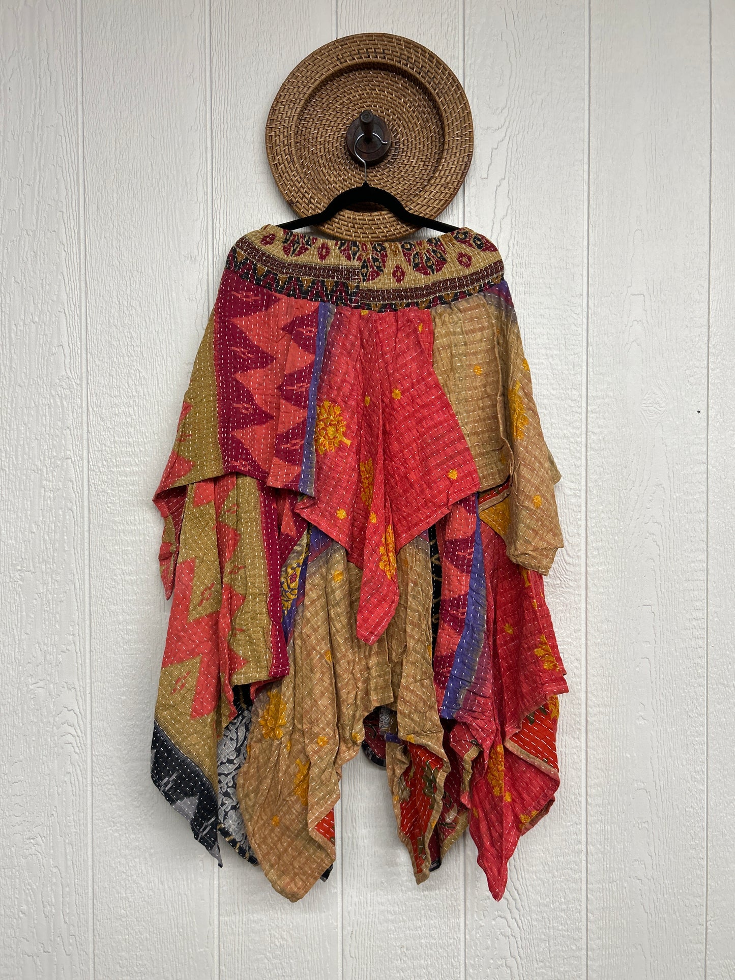 Pareo Kantha Pixie Skirt 0426 254