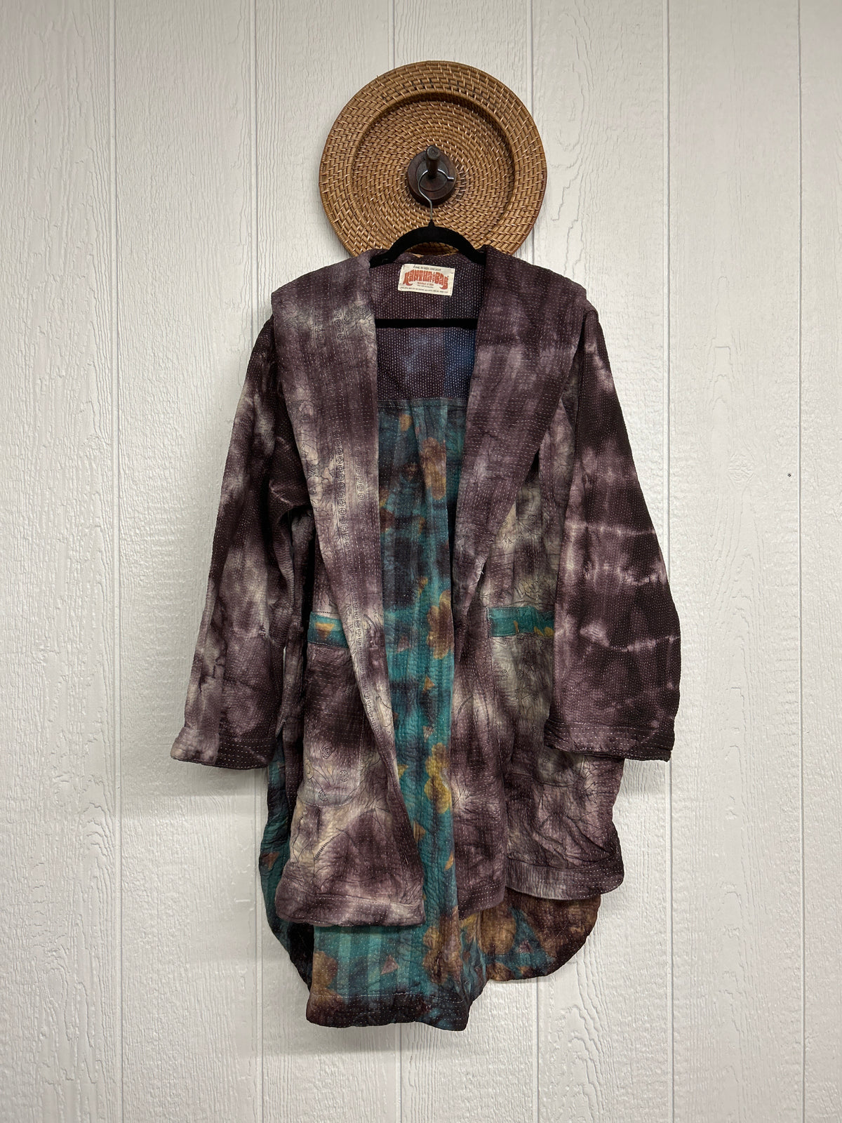 Fine Kantha Drifter Coat 1026 274