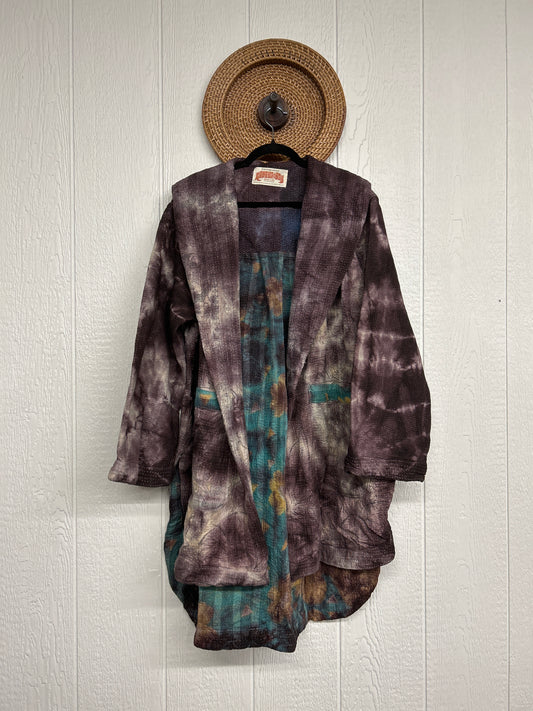 Fine Kantha Drifter Coat 1026 274