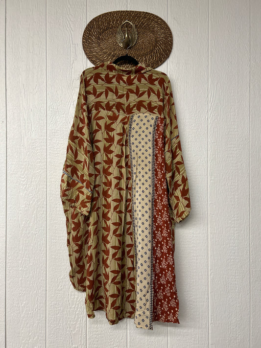 Crepe Sari Free To Be Longsleeve Maxi 0326 009