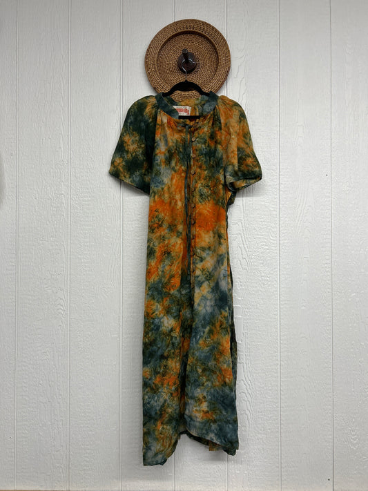 Crepe Sari Summer Woodstock Duster 0626 126