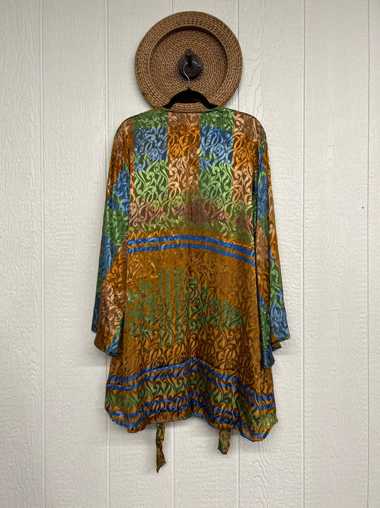 Rasgulla Sari Shortie Spellbound Kimono 0226 175