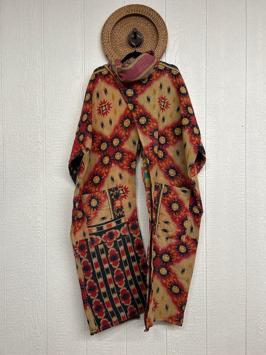 Fine Kantha Cowl Split Pullover 1225 188