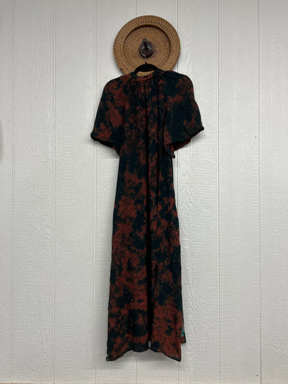 Crepe Sari Summer Woodstock Duster 0626 076