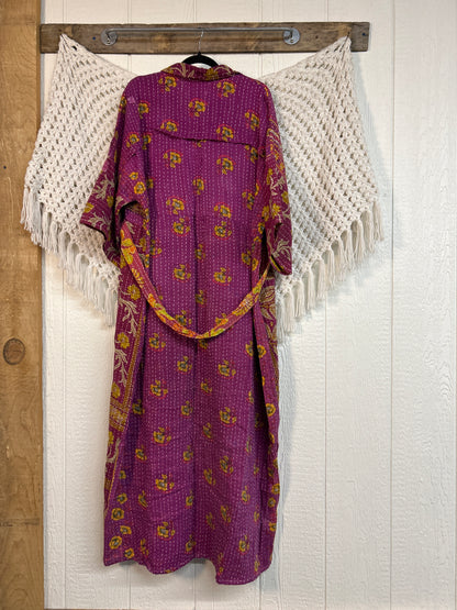 Pareo Kantha Gravity Duster Dress 0226 117