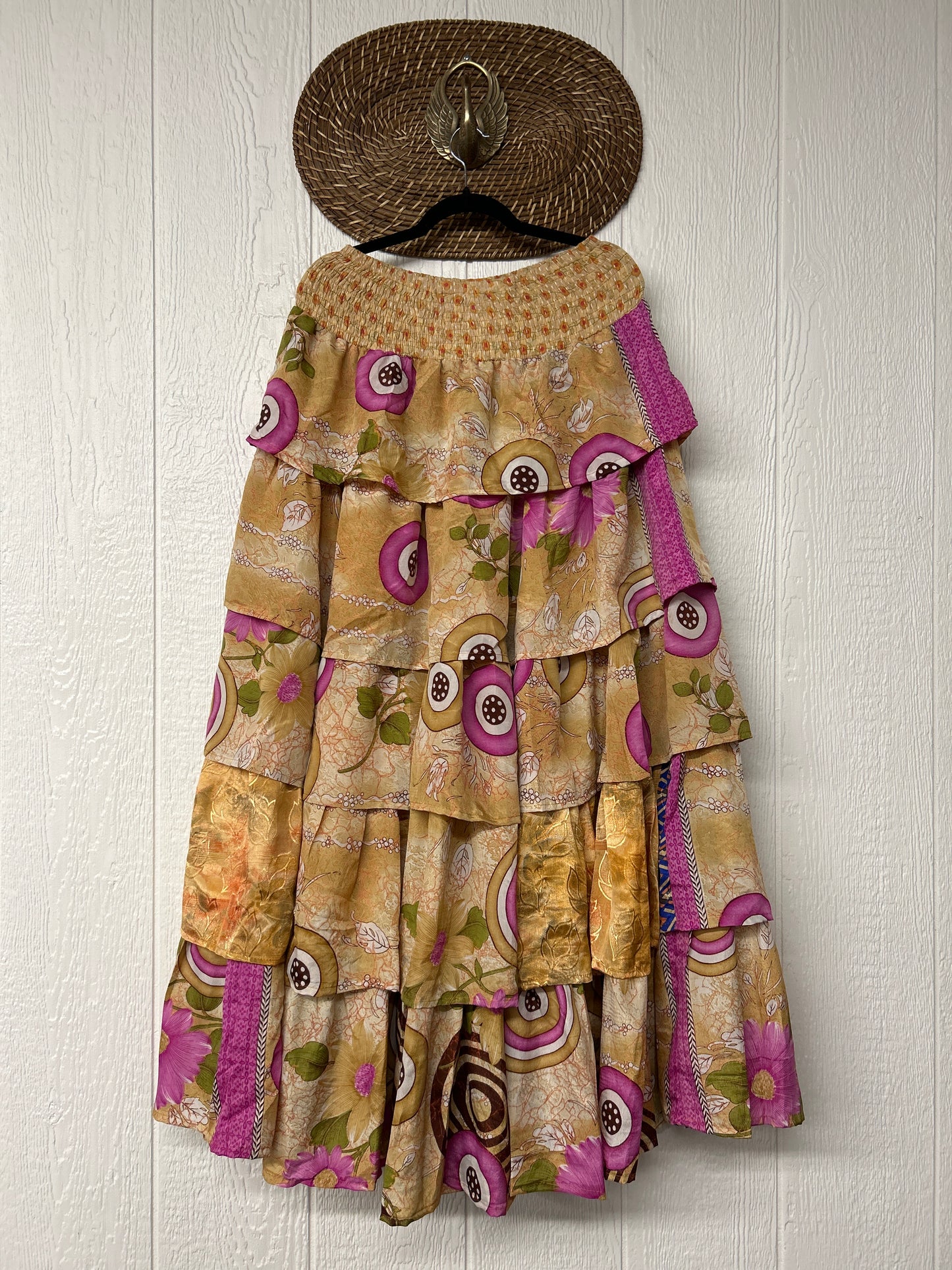 Rasgulla Sari Venus Ruffle Maxi 1125 018