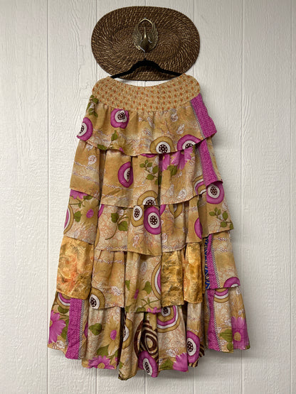 Rasgulla Sari Venus Ruffle Maxi 1125 018