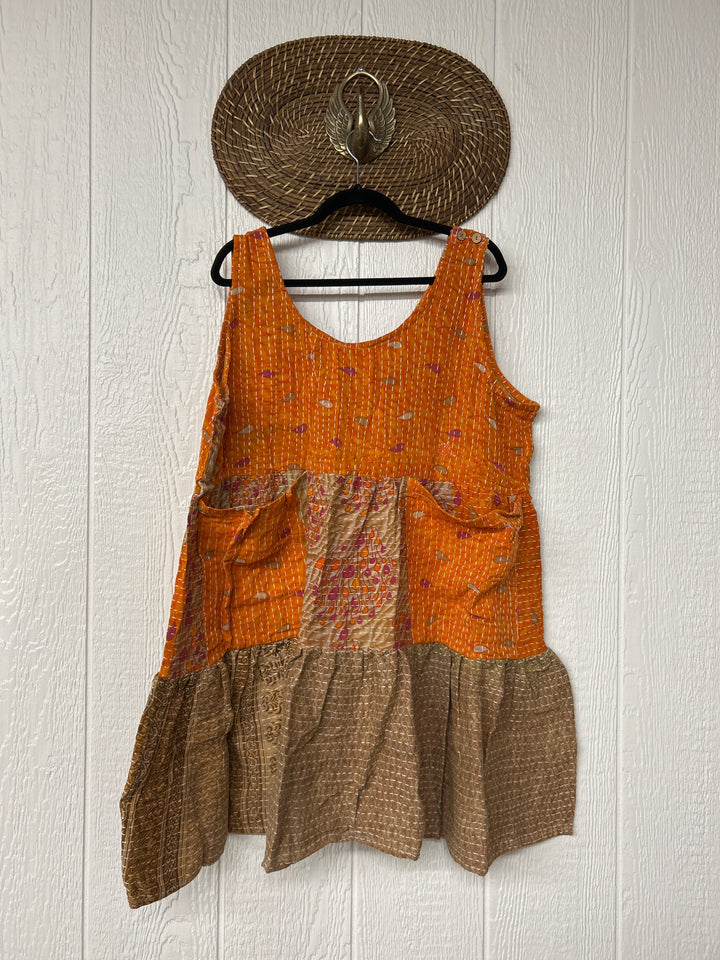 Kantha Meadow Mini Dress 0625 158