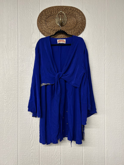 Crepe Sari Shortie Spellbound Kimono 0426 121