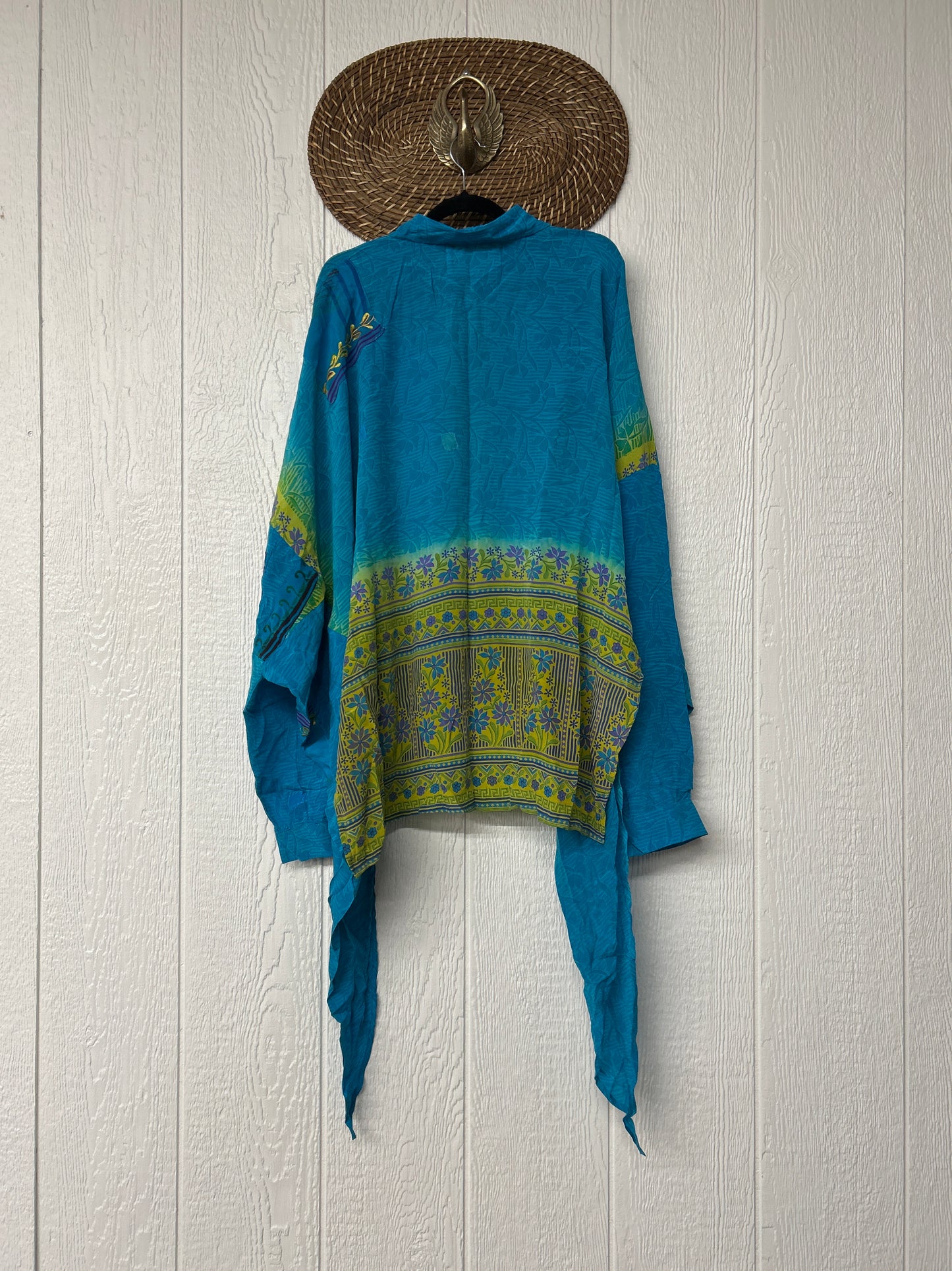 Crepe Sari Nirvana Button Down 1125 007