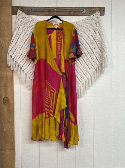 Summer Flourish Wrap Dress 0725 051