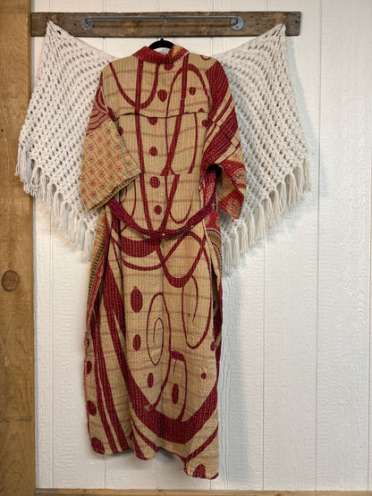 Pareo Kantha Gravity Duster Dress 0226 174