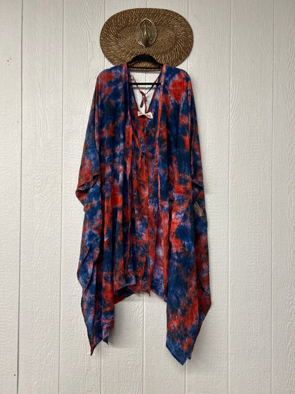 Crepe Sari Orchid Kimono 0626 117