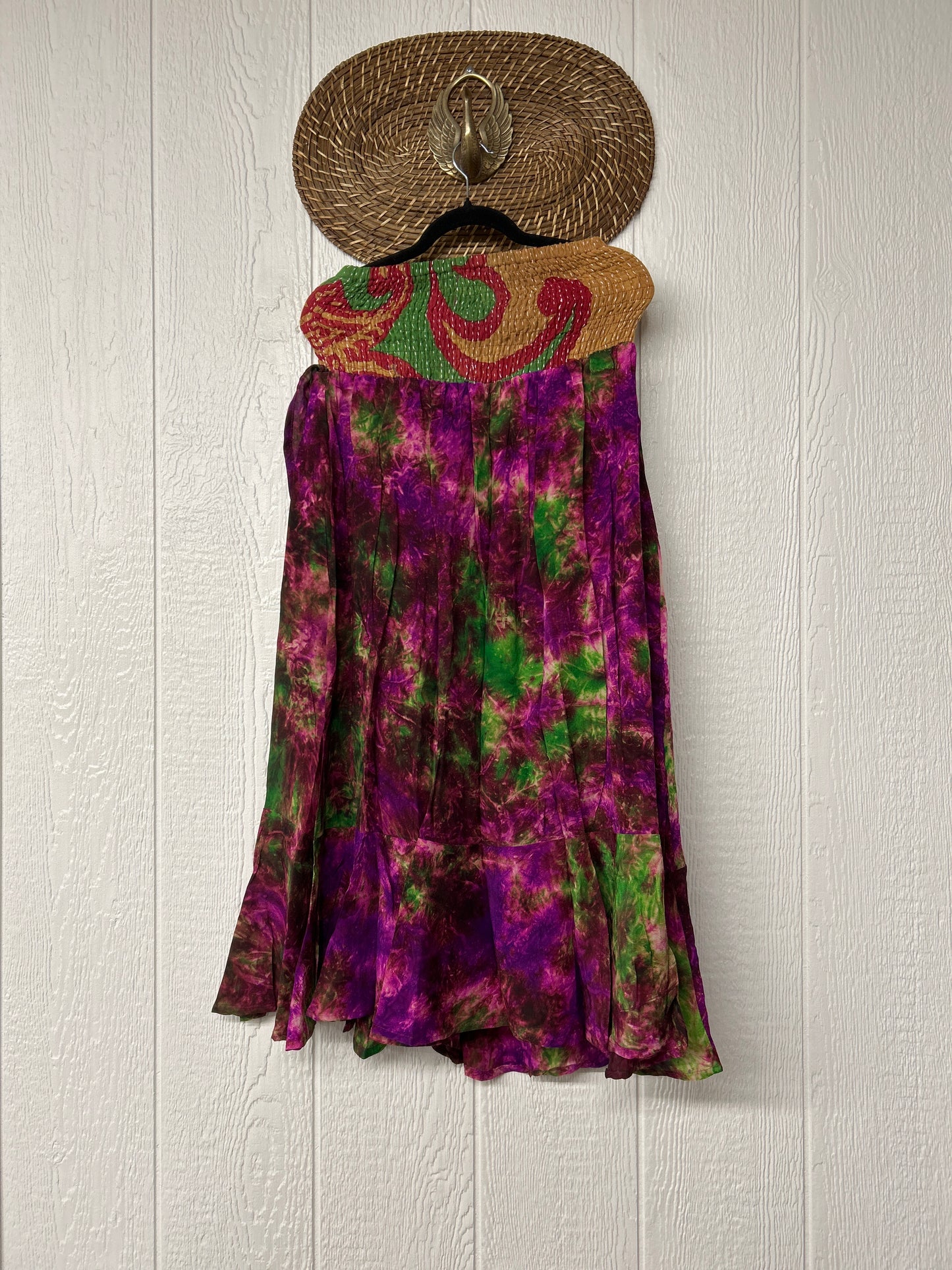 Crepe Sari Inner Peace Wrap Skirt 0626 203