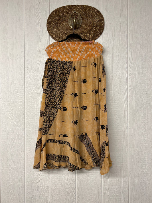 Crepe Sari Inner Peace Wrap Skirt 0626 156