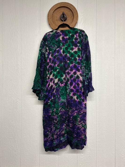 Crepe Sari Spellbound Kimono 0926 101