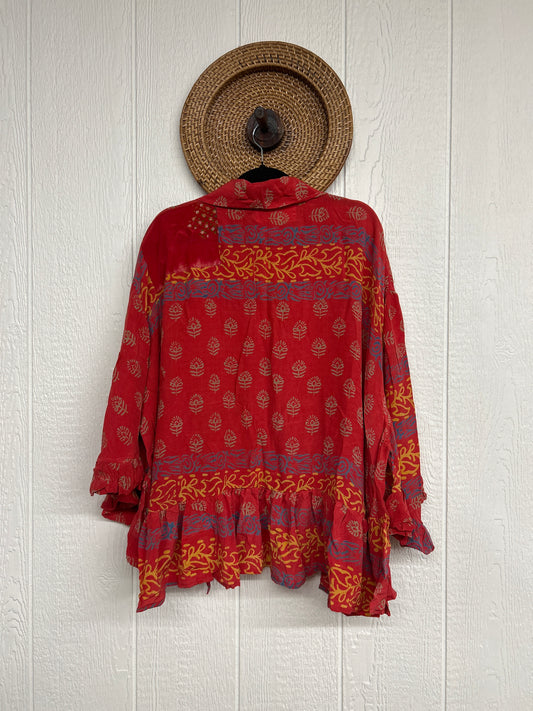 Crepe Sari Wild Rose Top 0426 240