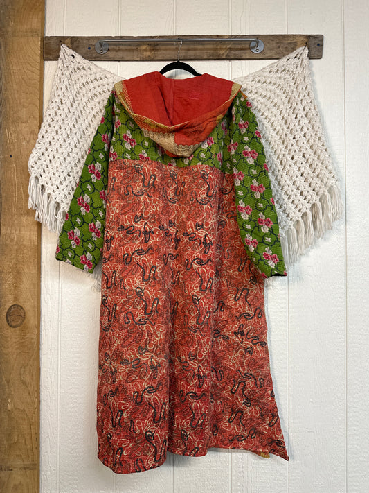 Fine Kantha Rising Sun Coat 1125 265