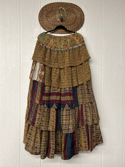 Rasgulla Sari Venus Ruffle Maxi 1125 117