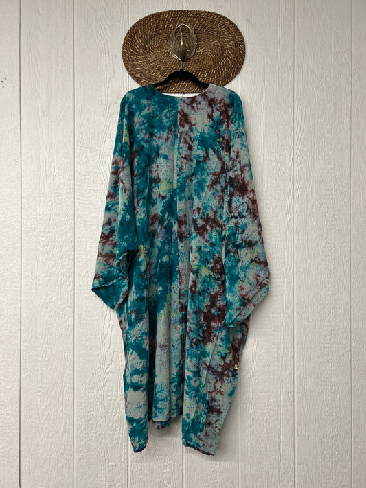 Crepe Sari Gaia Duster Dress 0826 031