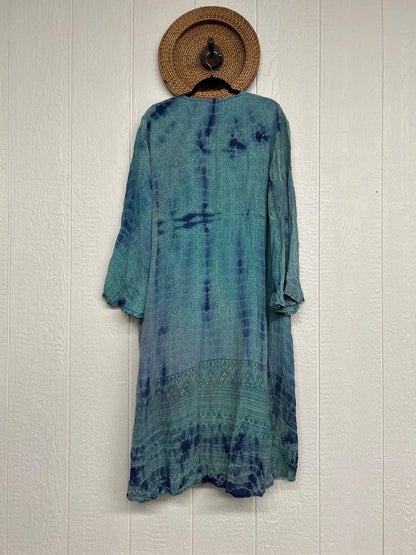 RETAIL Crepe Sari Spellbound Kimono 0926 063