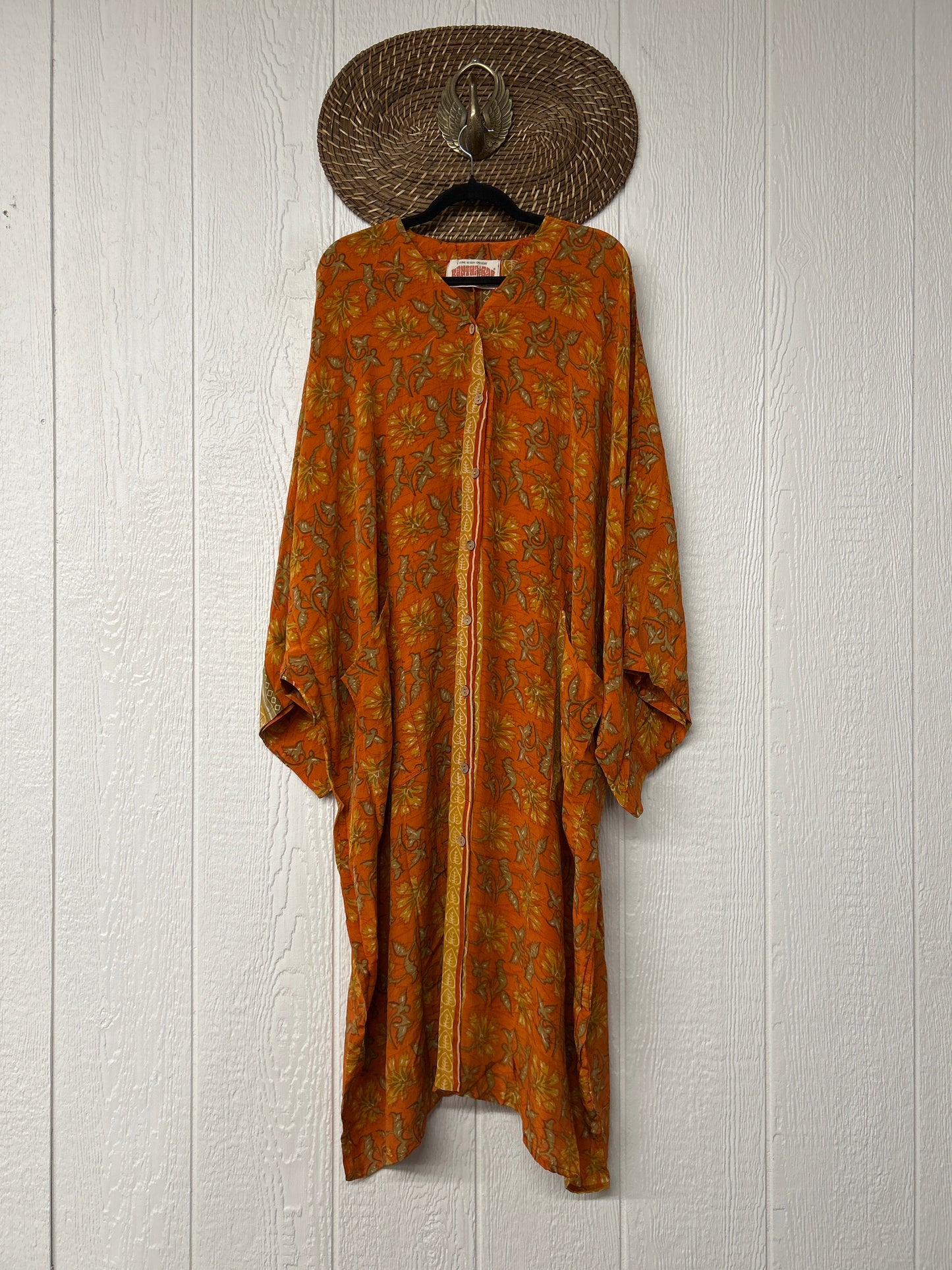 Crepe Sari Gaia Duster Dress 0826 103
