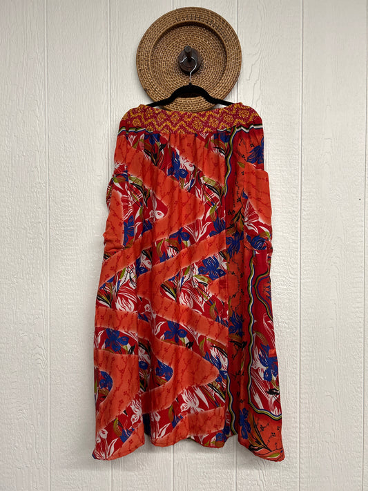 Rasgulla Sari Butterfly Cargo Skirt 0126 004