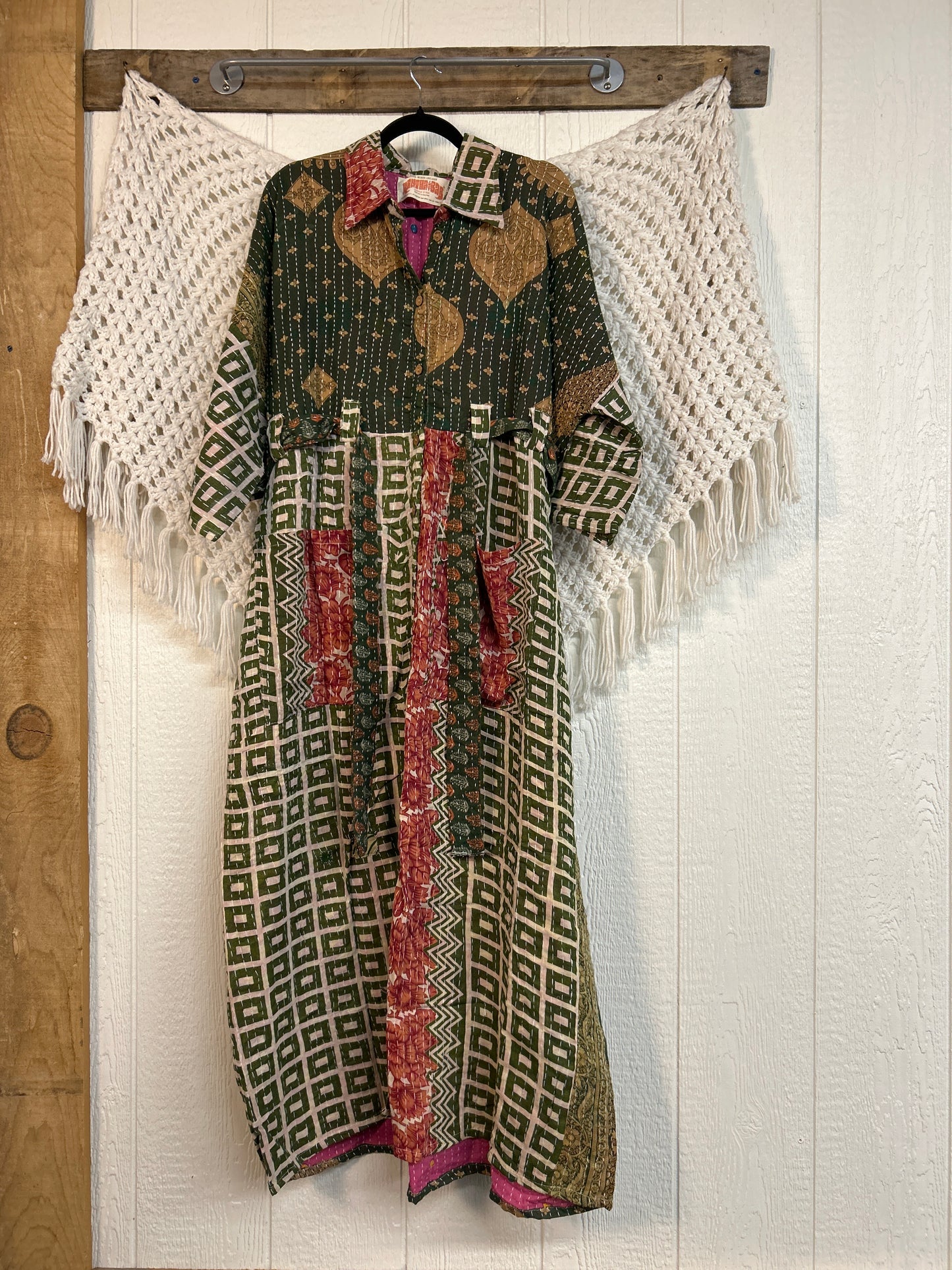 Pareo Kantha Gravity Duster Dress 0226 120