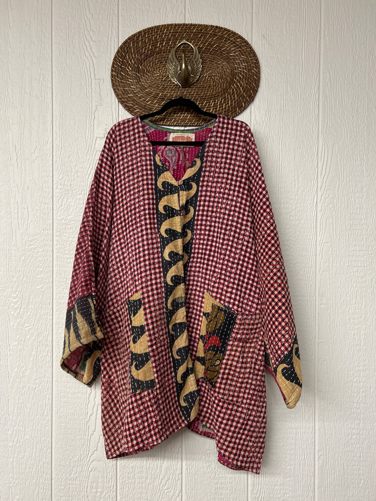 Pareo Kantha Gaia Button-Down Kimono 0126 250