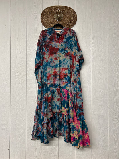 Crepe Sari Dahlia Duster Dress 0326 233