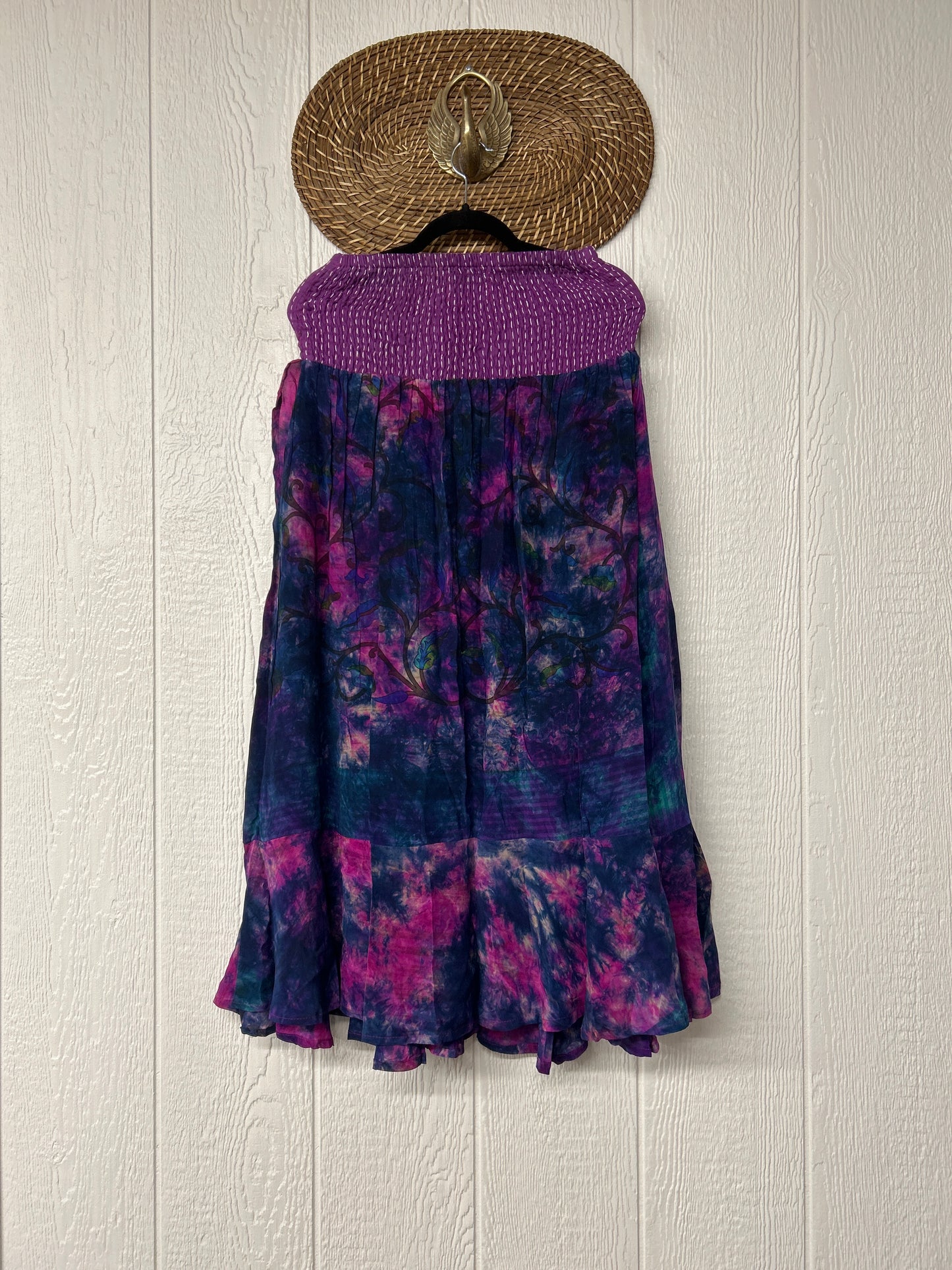 RETAIL Crepe Sari Inner Peace Wrap Skirt 0626 031