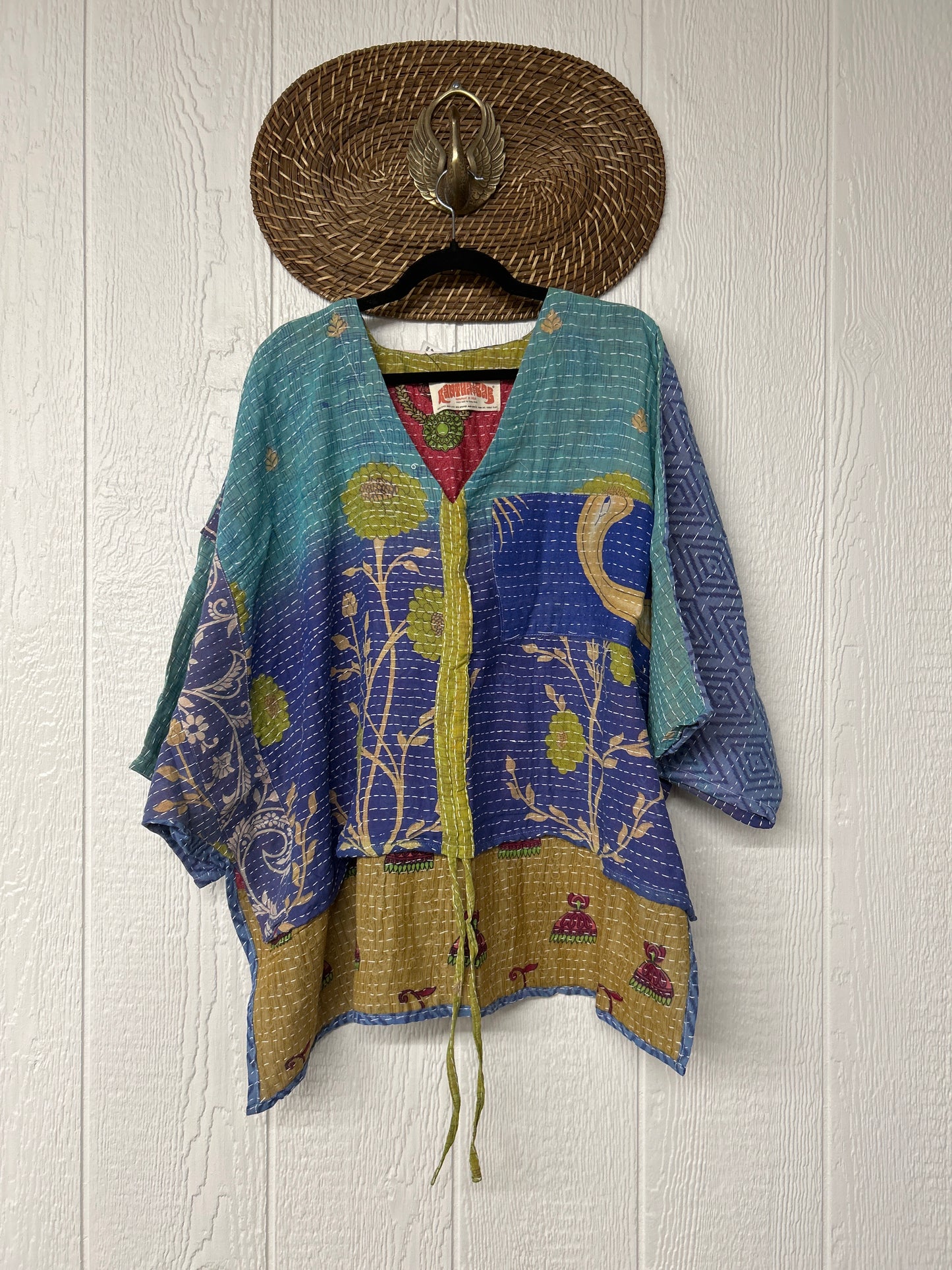 Pareo Kantha Hi-Lo Butterfly Top 0626 122